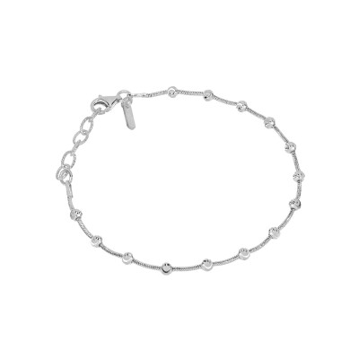 Bracelet Desmos Sfera en argent, 16.5 cm