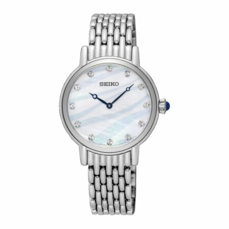 Montre Seiko Classique Dame Quartz 2 aiguilles  SFQ807P1