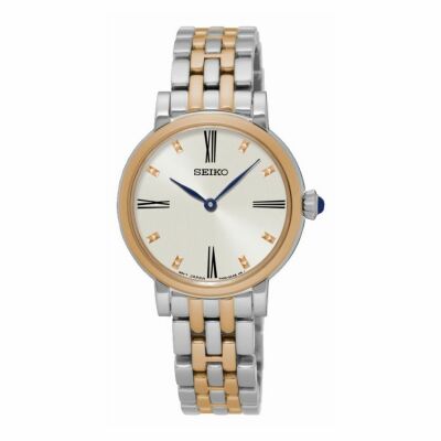 Montre Seiko Classique Dame Quartz 2 aiguilles  SFQ816P1