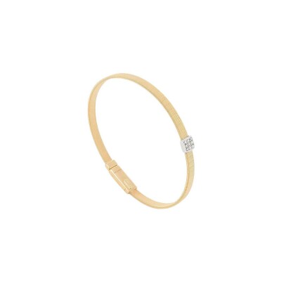 Bracelet Marco Bicego MASAI en or jaune, or blanc et diamants