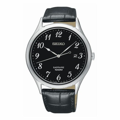 Montre Seiko Classique Homme Quartz 3 aiguilles / date SGEH77P1