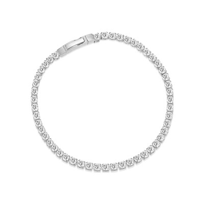Bracelet Sif Jakobs Ellera en argent et zircon blanc