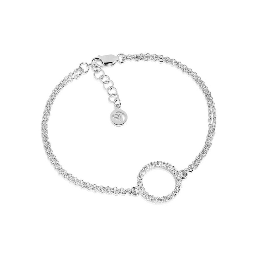 Bracelet Sif Jakobs Biella en argent et zircons