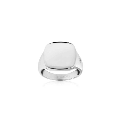 Bague Sif Jakobs Follina en argent et oxyde de zirconium