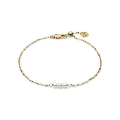 Bracelet Sif Jakobs Essenza Perla en plaqué or