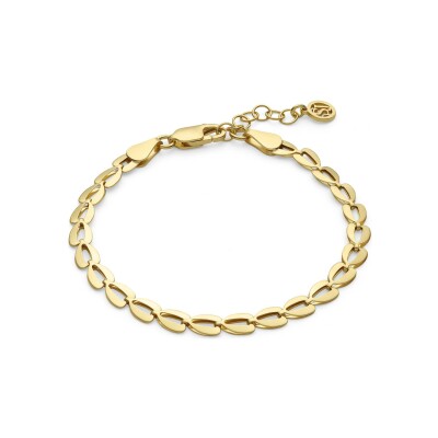 Bracelet Sif Jakobs Heartbeat en argent plaqué or jaune