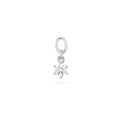 Charm Sif Jakobs Circolo Uno en argent et zircons