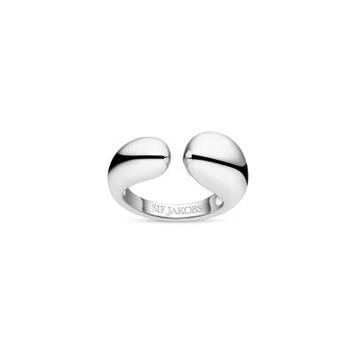 Bague Sif Jakobs Goccia Pianura en argent, taille 54