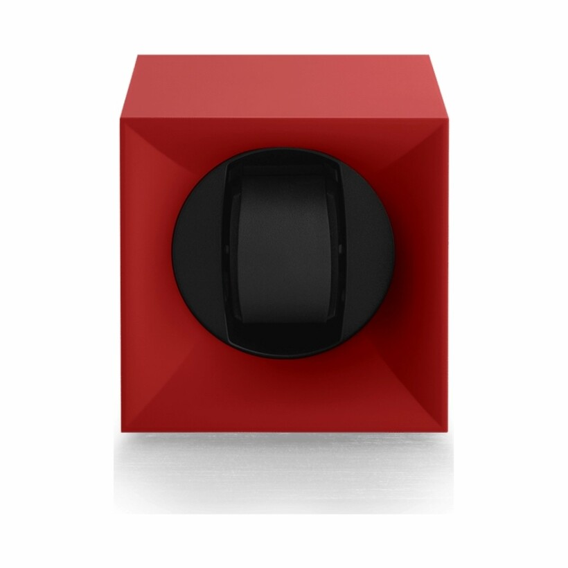 SwissKubik Startbox winder watch, red