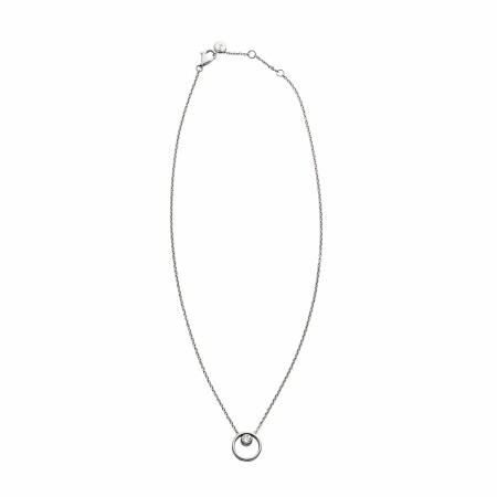 Collier Skagen Elin en acier et strass