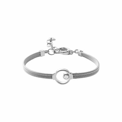 Bracelet Skagen Elin en acier et strass