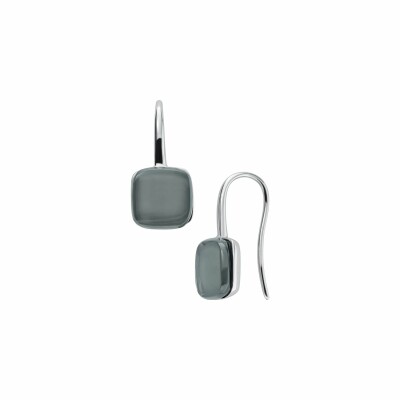 Boucles d'oreilles Skagen Sea Glass en acier et verre