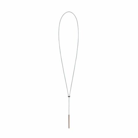 Collier Skagen Amalie en acier et plaqué or rose