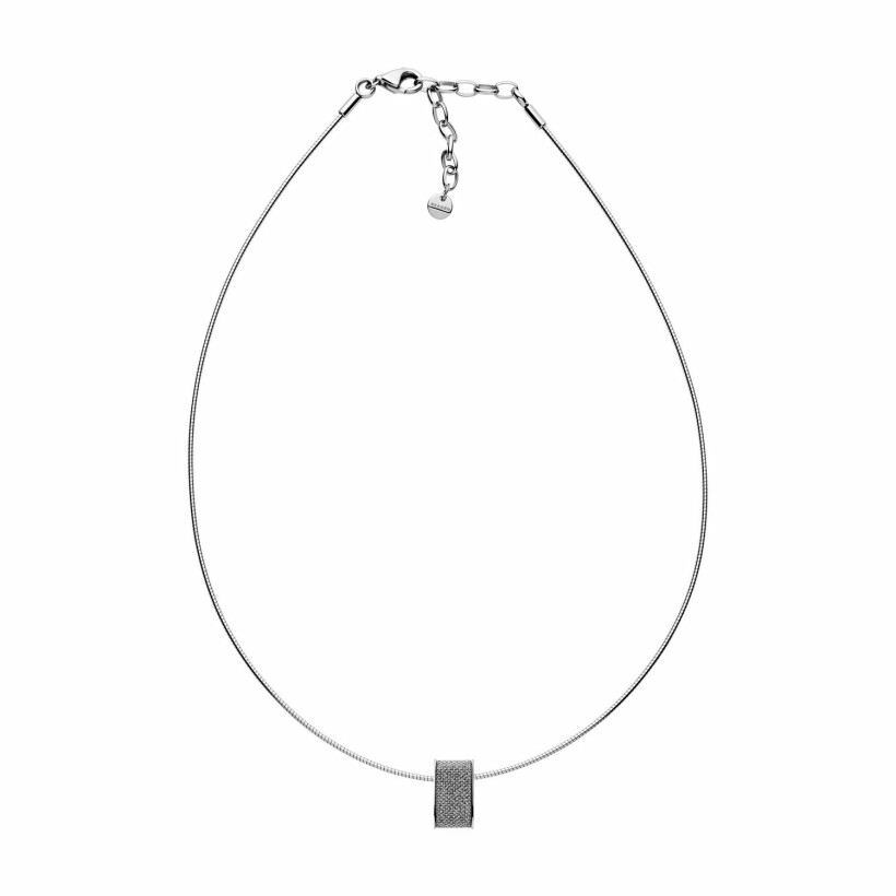 Collier Skagen Merete en acier