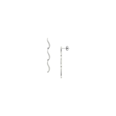 Boucles d'oreilles Skagen Kariana en acier