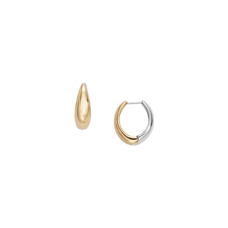 Boucles d'oreilles Skagen Linje Modern en acier et métal doré