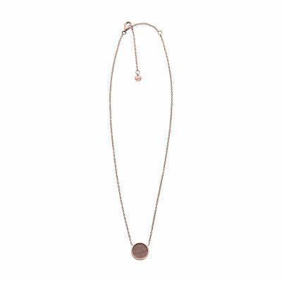 Coffret collier et bracelet Skagen Merete en plaqué or rose
