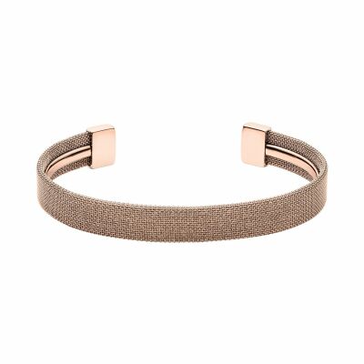 Coffret collier et bracelet Skagen Merete en plaqué or rose