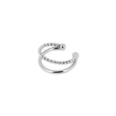 Earcuff Zag en acier