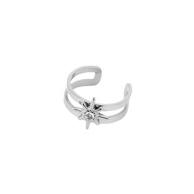 Earcuff Zag en acier