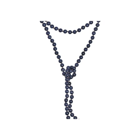 Collier sautoir Ginette NY Midnight en or rose et blue sand stone