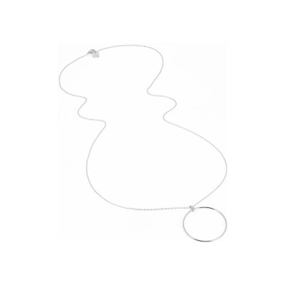 Collier sautoir Zag Piplette en acier