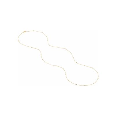 Collier sautoir Zag Hista en acier doré