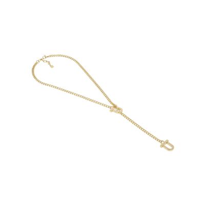 Collier Zag Murzo en acier doré