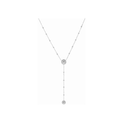 Collier Zag Amber en acier