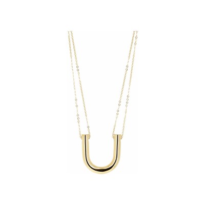 Collier Zag Lianna en acier doré