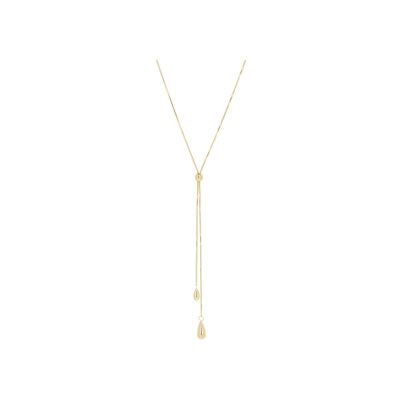 Collier Zag Capojale  en acier doré