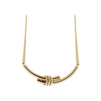 Collier Zag Sagone en acier doré
