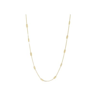 Collier Zag Curzu  en acier doré