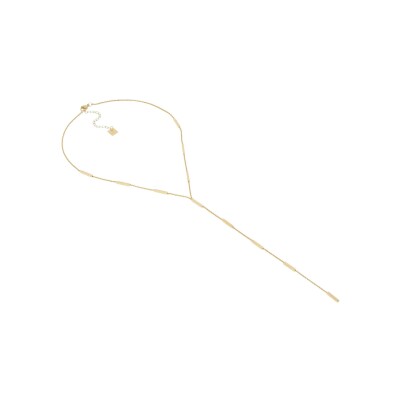 Collier Zag Lucera en acier doré