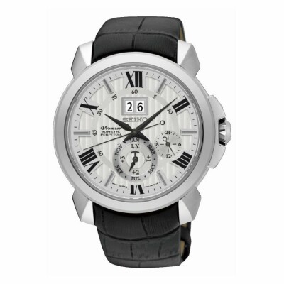 Montre Seiko Premier Kinetic Auto Relay SNP143P1