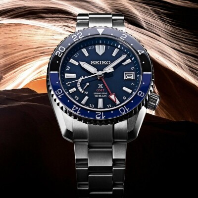 Montre Seiko Prospex Spring Drive GMT SNR033J1