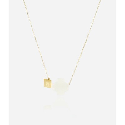 Collier Zag en acier doré