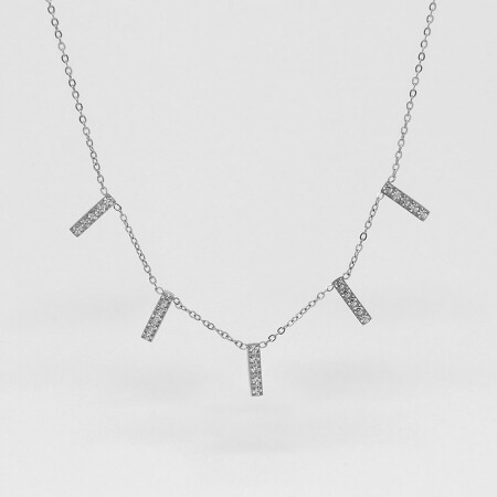 Collier ZAG en acier et oxydes de zirconium