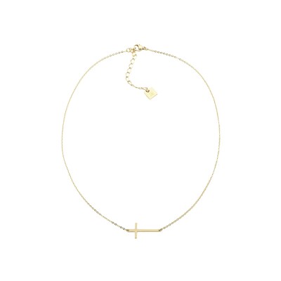 Collier Zag Spirit en acier doré