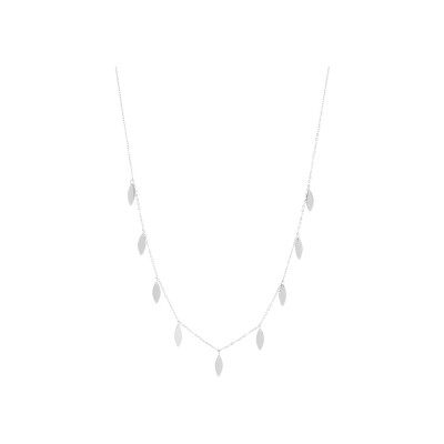 Collier Zag Flora en acier