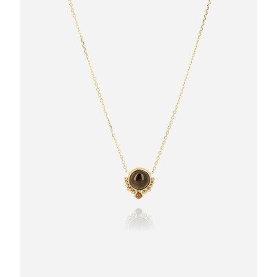 Collier Zag en acier doré