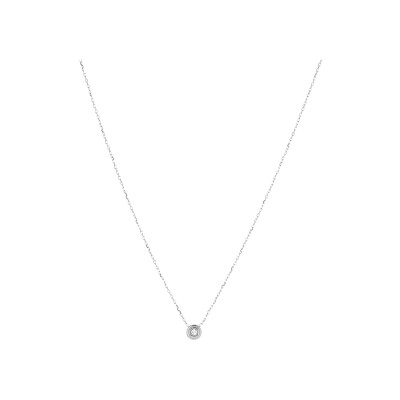 Collier Zag Aiden en acier et oxyde de zirconium