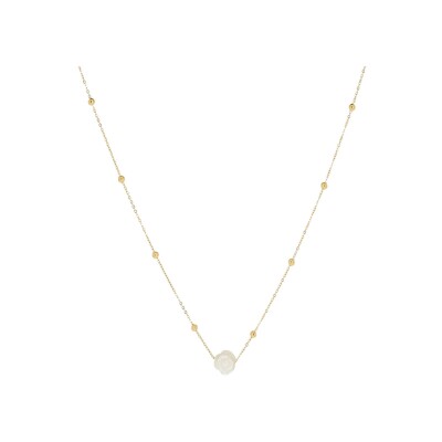 Collier Zag Soen en acier doré
