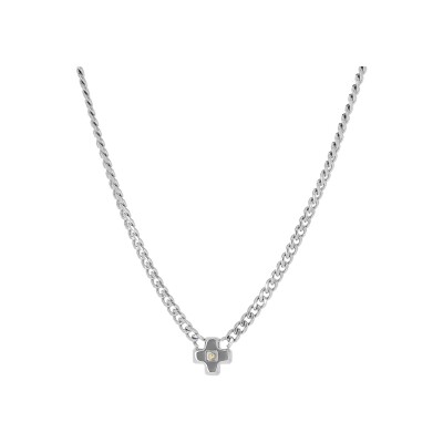 Collier Zag Sacré en acier