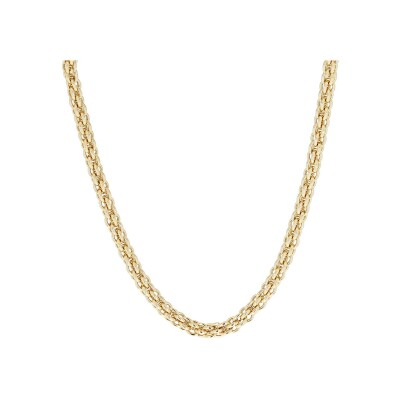 Collier Zag Galou en acier doré