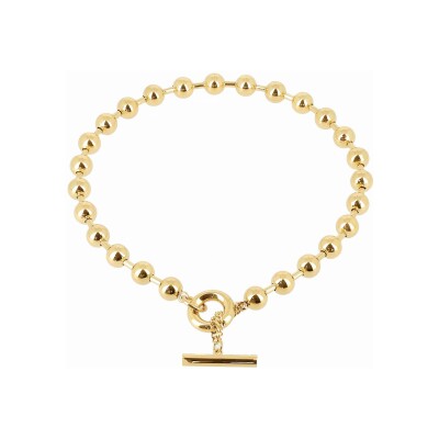 Collier Zag Numa en acier doré