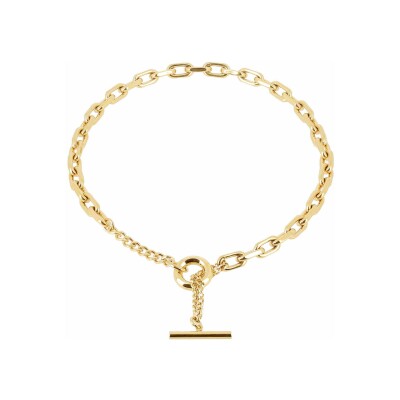 Collier Zag Izar en acier doré