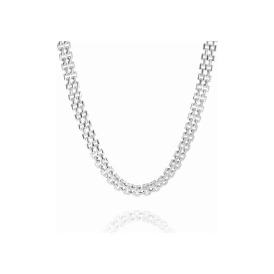Collier Zag Verbena en acier