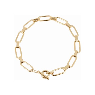 Collier Zag Janice en acier doré