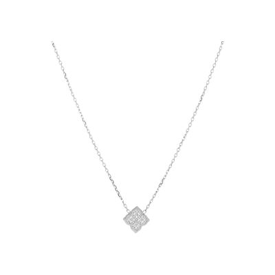 Collier Zag Norris en acier et oxyde de zirconium